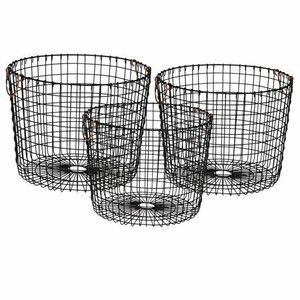 Manufacturer & Exporter of Premium Quality Metal <b>Wire</b> <b>Basket</b> Buckets for Tableware Kitchenware Food Storage - Product Image 5