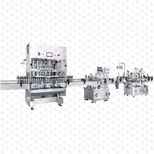 Top Quality Oil Bottle Refill Line Bottle Vegetable Oil Filling Capping Labeling Machine/plant/line