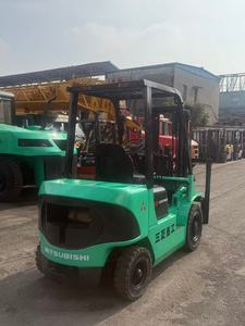 Chariot élévateur diesel d'occasion de 3 tonnes, moteur d'origine japonaise Tcm/Komatsu/Toyota MITSUBISHI FD30, à vendre à Shanghai - Product Image 3