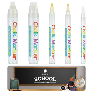 Confezione da 5 pezzi pennarelli di vernice a base d'acqua con pennarelli di colore opachi graffiti fai da te - Product Image 4