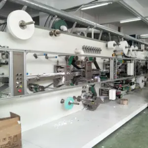 Used SecondHand B Type Sanitary Napkin Manufacturing Reconditioning Menstrual Women Pad Making Machine