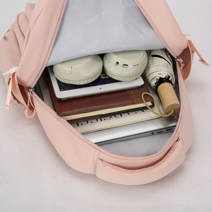 Oxford New Fashion <b>Backpack</b> Students <b>School</b> Bags Double Shoulder Bag Outdoor Travel Waterproof Zipper for Women - Product Image 3