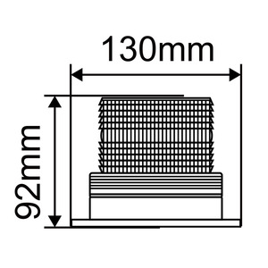 Segnale lampeggiante <span class=keywords><strong>LED</strong></span> luci di avvertimento lampeggianti a energia solare luci di lavoro - Product Image 6