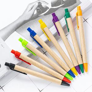 ปากกาไม้ไผ่รีไซเคิลเป็นมิตรกับสิ่งแวดล้อม พร้อมโลโก้สั่งทำพิเศษ - Product Image 1