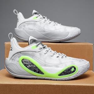 Chaussures de <span class=keywords><strong>basket</strong></span>-ball de première génération pour hommes, chaussures de sport pratiques pour jeunes, chaussures basses pour femmes, chaussures en maille d'hiver pour enfants - Product Image 2