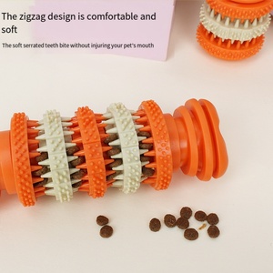 ¡Oye, ponte en forma con tu perro! Juguetes para masticar estilo mancuernas que no se rompen. Ideal para tratar: esconder y matar aburrimiento de perros - Product Image 5