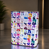Table de présentation pliable portable à logo personnalisé, installation rapide, comptoirs promotionnels pour salons professionnels, stand de table pop-up
