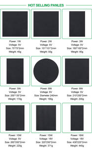 <span class=keywords><strong>Panneau</strong></span> <span class=keywords><strong>solaire</strong></span> miniature haute efficacité 5W 20W Sunpower personnalisé en <span class=keywords><strong>silicium</strong></span> monocristallin étanche 12V 18V pour caméra de chasse - Product Image 2