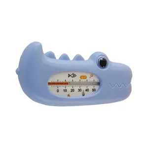 baby bath temperature thermometer instruments cute crocodile water toys