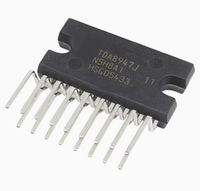 Tda8947j ZIP-17 Amplificateur de puissance audio Quad-canal TDA8947