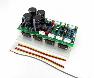 500W 2.0 Dual Channel 3858 1494 Traseira Do Tubo de Alta Potência de Áudio De Alta Fidelidade amplificador de som placa de áudio Placa Amplificadora Sanken originais