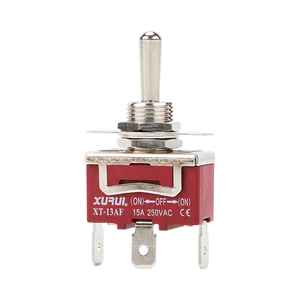 UL CUL ROHS KC CE Approved 10A 125V Momentary <b>Toggle</b> Switch 110V Mini Electrical <b>Toggle</b> Switch - Product Image 5