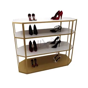 LUX Design Modern Shop Shoe Display Ideas Hot Sale Shoe Rack Display Stand Custom Shoes Display Cabinet