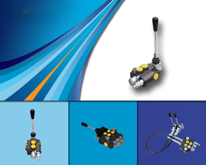 วาล์วควบคุมทิศทางแบบแมนนวลพร้อมแกนม้วน P40ชิ้นส่วนเครื่องจักรก่อสร้างผ่านการรับรอง CE - Product Image 3