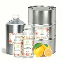 Huile Essentielle de Citron en Gros pour Diffuseur, Huile Parfumée Longue Durée pour Fabrication de Bougies et Parfums
