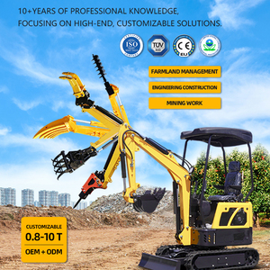 Miễn phí vận chuyển 3 tấn trang trại nhỏ Digger Crawler Mini Máy xúc EPA cho Kubota động cơ EATON động cơ bơm-sản xuất máy xúc prod - Product Image 2