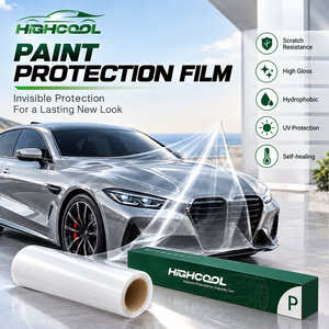 ฟิล์มใสกันรอยรถยนต์ HIGHCOOL TPU ฟิล์มป้องกันสีรถยนต์แบบใส ฟิล์ม PPF ป้องกันรอยขีดข่วน สำหรับพื้นผิวตัวถังรถยนต์ - Product Image 1