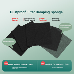 Ngọn lửa chống cháy than hoạt tính Polyurethane <span class=keywords><strong>Sponge</strong></span>-RANGE Hood lọc cho nhà bếp dầu fume loại bỏ - Product Image 5