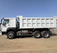 Camion benne minier Sinotruk Howo 371 ch Euro2 6x4 avec pneus 13R22.5 pour l'Afrique