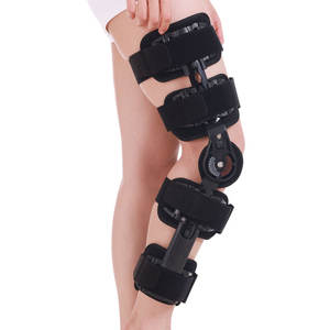 อุปกรณ์พยุงข้อเข่าสำหรับบรรเทาอาการปวดข้อเข่าและบรรเทาอาการบาดเจ็บที่ข้อต่อข้อเข่าแบบปรับได้ - Product Image 2