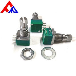 Potenciómetro Ajustable RV097 de Película de Carbono de 5 Pines B10k con Interruptor - Product Image 2