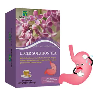 Chá de ervas naturais para úlcera, chá nutritivo para desintoxicação e cura de estômago quente, desintoxicação