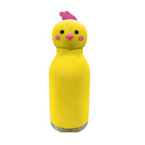 Gobelet à eau pour enfants personnalisé, mignon, 14 oz, sans BPA, avec tête d'animal, en acier inoxydable 304, animaux personnalisés - Product Image 4
