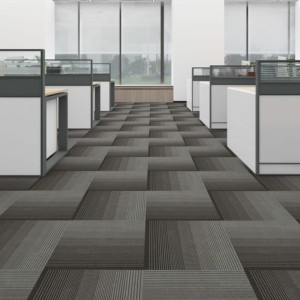 Gradient Tapis Carreaux Carré 50x50cm Modulaire Bureau Épais Tapis Maison Hôtel Salon Tapis Carreaux de Sol - Product Image 6