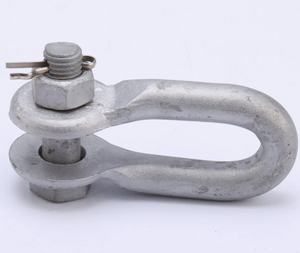 Grillete de Conexión Tipo U de Hierro Galvanizado OEM para Líneas Aéreas de Media Tensión - Product Image 1