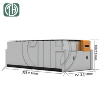 Modul Baterai 1P12S 58Ah VDA355 NCM 44.04V 2.55kWh untuk Aplikasi Powertrain EV PHEV Modul Baterai NMC Prismatik