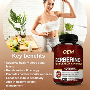 AURA Berberina HCL 1200mg 120 Cápsulas Más Suplementos de Raíz de Canela Pura de Ceilán para el Apoyo Inmunológico para Mujeres Embarazadas - Product Image 3