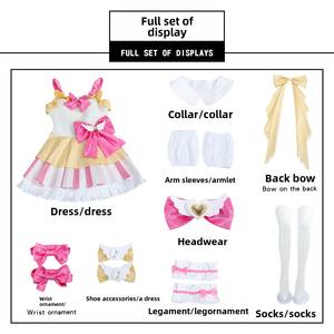 अद्भुत स्वर्ग जापानी एनीमे दो-आयामी महिलाओं के वयस्क पॉलिएस्टर कॉस्प्ले पोशाक असली प्यारा पोशाक - Product Image 6