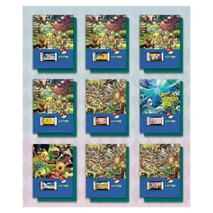 Cartes à collectionner JPS Anime Pikachu, version japonaise, cartes Pokémoned en gros, film, cartes à collectionner Pokémoned, cartes de collection - Product Image 4