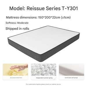 Materasso a Molle Indipendenti in Memory Foam Moderno, Spesso, Morbido e Rigido, Doppio Uso per Hotel e Casa a Prezzo all'Ingrosso - Product Image 5