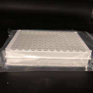 نوعية جيدة Streptavidin المغلفة 96 جيدا العقيمة PCR رد فعل V مسطحة القاع 0.2 مللي إليسا لوحة مع غطاء - Product Image 3