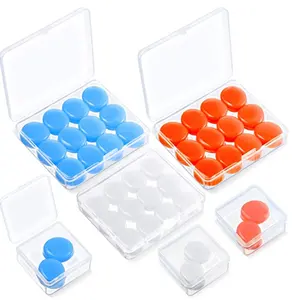 Sleeping Silicone Earplug Reusable Anti-snoring Swimming Waterproof Silicone Gel Earplugs for Noise