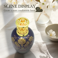 Lampe à parfum catalytique en céramique pour huiles essentielles, nouveau design grande capacité pour l'aromathérapie à domicile toute saison