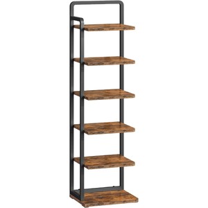 Six-tier vertical <b>shoe</b> <b>rack</b> for cross-border trade, suitable for home use in small spaces, adjustable <b>wall</b>-mounted <b>shoe</b> storage. - Product Image 5