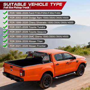 Accesorios Exteriores Universales para Camionetas, Barra Antivuelco Deportiva de Acero para la Plataforma de Carga, Piezas y Accesorios para Automóviles - Product Image 4