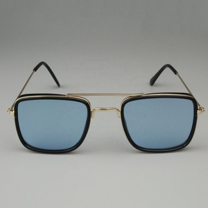 2025 nouveau UV400 gothique Double pont carré métal Steampunk Designer nuances haute qualité marque personnalisée lunettes mode <span class=keywords><strong>Sungl</strong></span> - Product Image 4