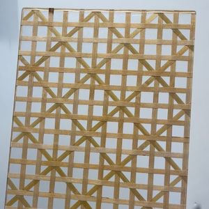 Tablero de resina tejido de bambú Tablero de carámbano translúcido de <span class=keywords><strong>sombra</strong></span> de bambú Tablero de acrílico de partición de pantalla decorativa - Product Image 3