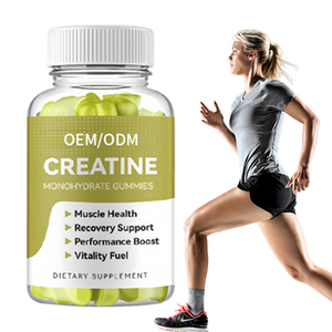 Permen Karet Creatine Probiotik Bebas Gluten Bebas Gula Suplemen Pendukung Elektrolit Label Pribadi ODM Grosir Pasokan Massal - Product Image 1