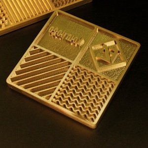 Plaque de marquage personnalisée pour glaçons en laiton, pour la création de motifs sur glaçons - Product Image 3