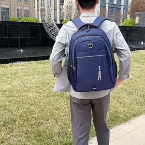 Custom Durable Casual Lightweight Computer Black Waterproof Mochilas Rucksack <b>16</b> <b>Inch</b> <b>Bag</b> Smart <b>Laptop</b> Backpack for Men - Product Image 6