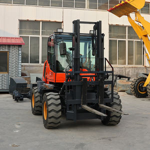 מוצרים חדשים חמים 3 טון 5 טון 3.5 טון 4 x4 עצמי טעינה סליל טלסקופי כל השטח השטח קשה מלגזה עם קבצים מצורפים - Product Image 5