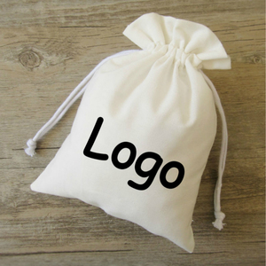 Custom Eco Friendly Organic Custom Canvas Cotton Drawstring <b>Bag</b> With Logo Printed - Product Image 6