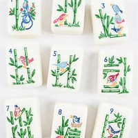 Ensemble de Mahjong de Luxe Moderne Américain, 166 Tuiles, en Acrylique Écologique 1 Couche, Personnalisé, Cadeau Idéal pour Fêtes