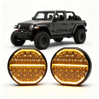 Phare LED rond de 9 pouces 150W, feux antibrouillard LED pour camion tout-terrain, SUV, accessoires 4x4, étanche