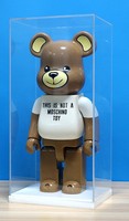 Boîte de présentation en acrylique 1000% Bearbrick, housse anti-poussière pour figurine Violent Bear, boîte de rangement pour modèle