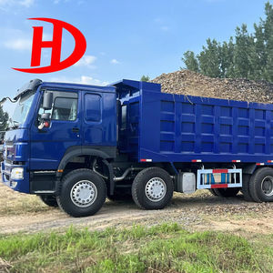 Восстановленный самосвал HOWO 8x4, 371 л.с., 40 тонн, для горнодобывающей промышленности, самый продаваемый тяжелый самосвал для Африки - Product Image 1